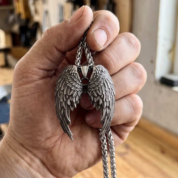 VALKYRIE WINGS - STAINLESS STEEL