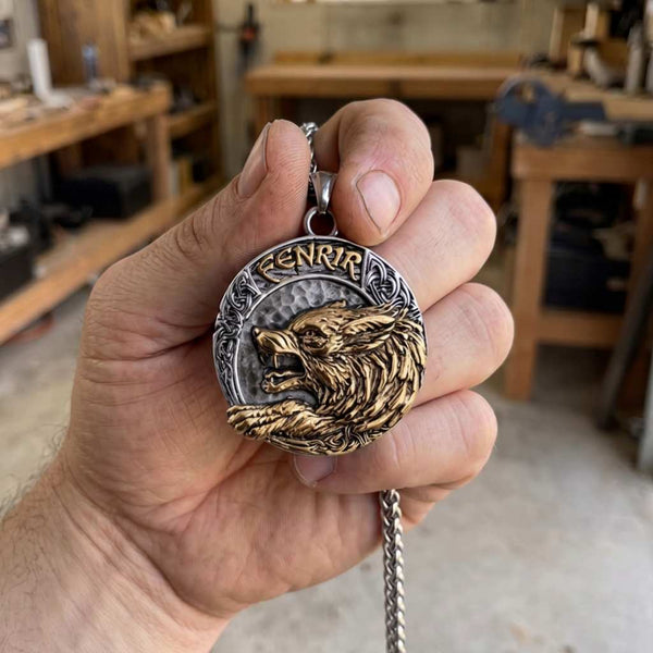 FENRIR WOLF - STAINLESS STEEL