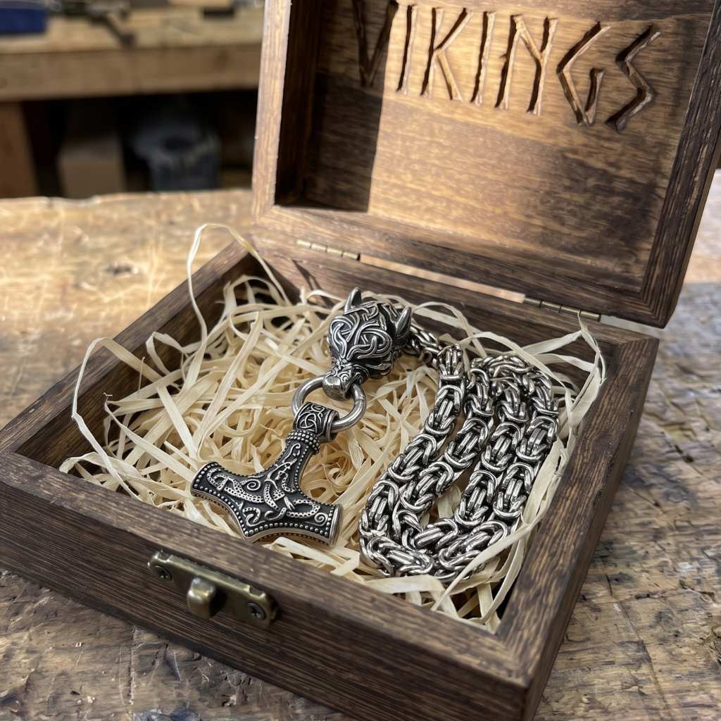FENRIR & MJOLNIR - STAINLESS STEEL