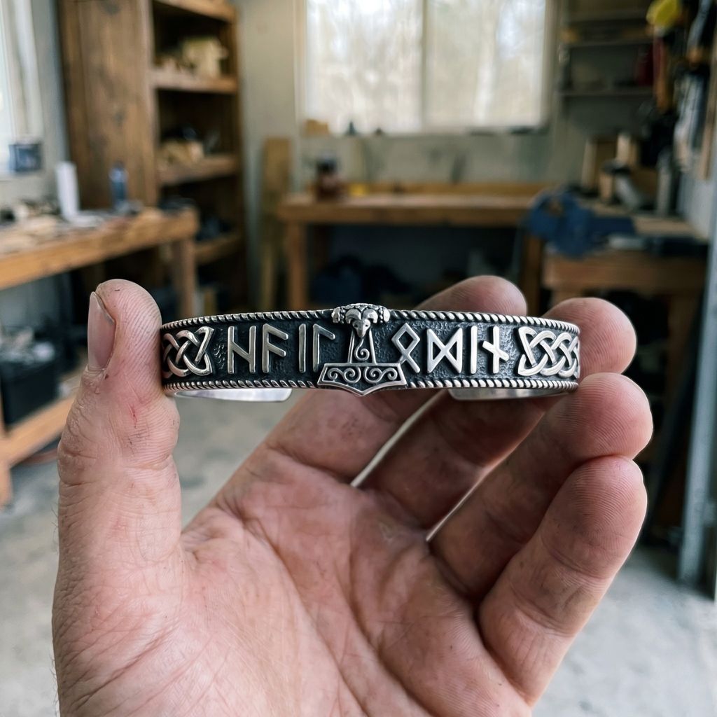 MJOLNIR BRACELET - STAINLESS STEEL