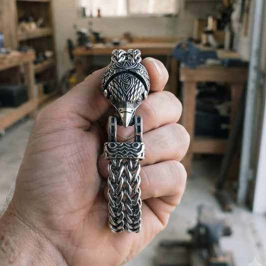 ODIN'S RAVEN - STAINLESS STEEL