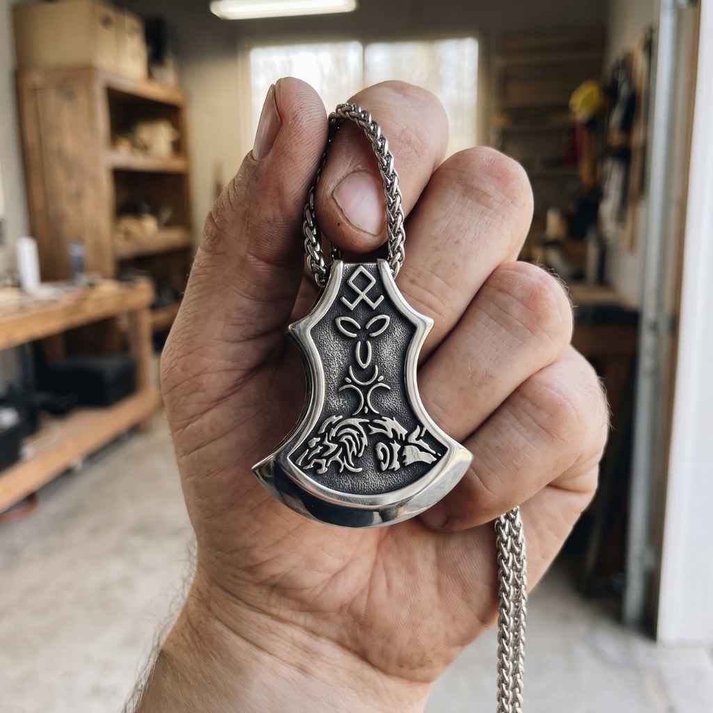 WOLVES AXEHEAD - STAINLESS STEEL