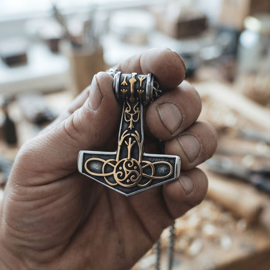 GOLDEN KNOT MJOLNIR - STAINLESS STEEL