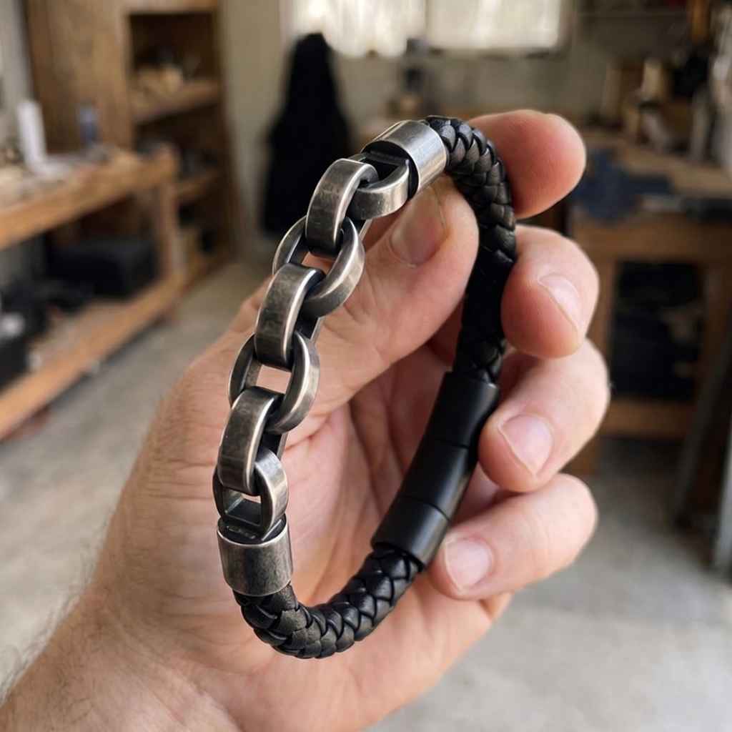 GLEIPNIR BRACELET - STAINLESS STEEL