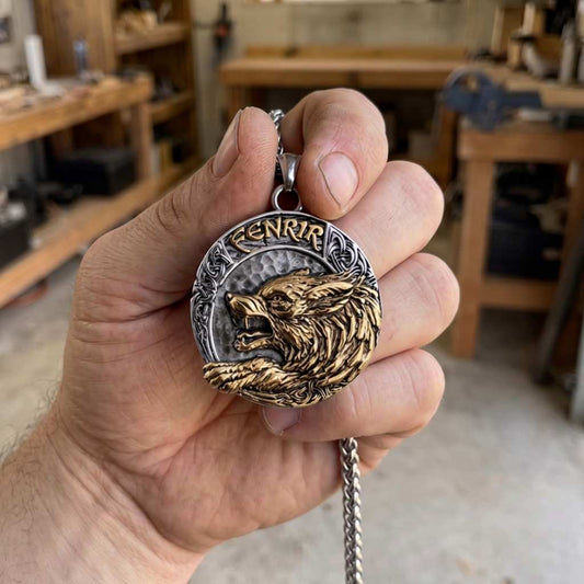 FENRIR WOLF - STAINLESS STEEL