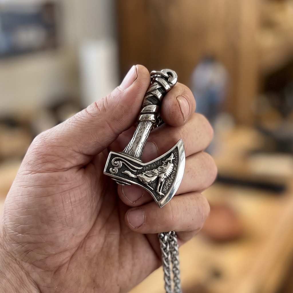 VIKING AXE - STAINLESS STEEL
