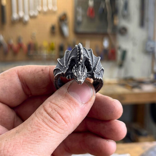 NÍÐHÖGGR DRAGON - STAINLESS STEEL