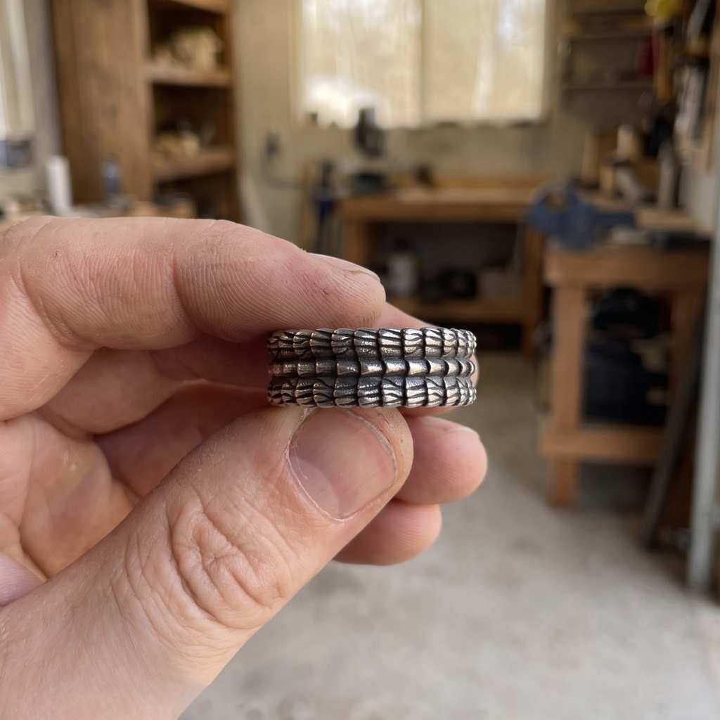 DRAGON SCALE - STAINLESS STEEL