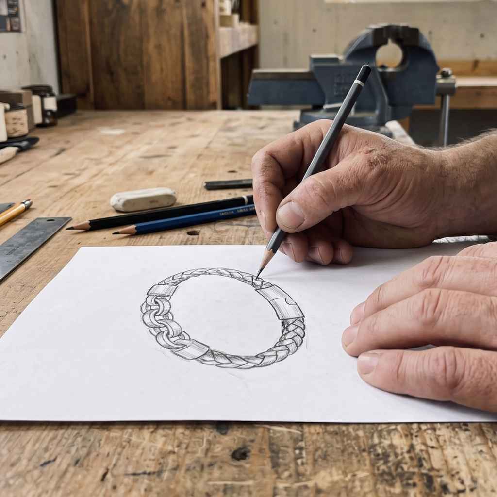 GLEIPNIR BRACELET - STAINLESS STEEL