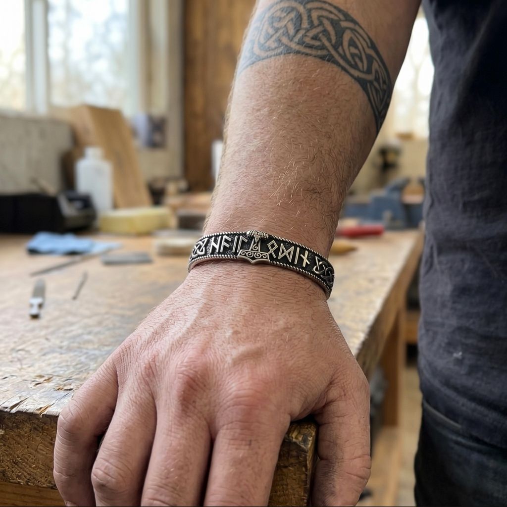 MJOLNIR BRACELET - STAINLESS STEEL