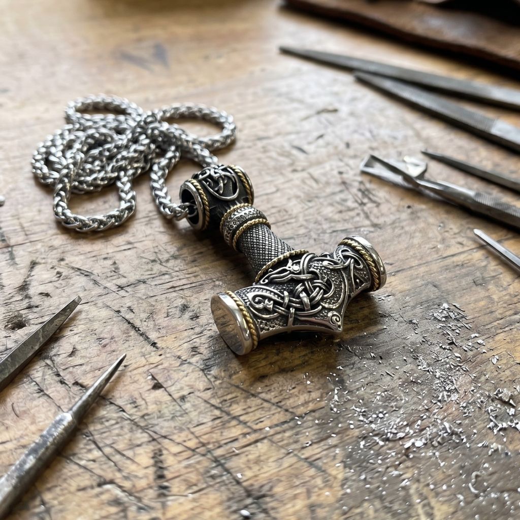 MJOLNIR NECKLACE - STAINLESS STEEL