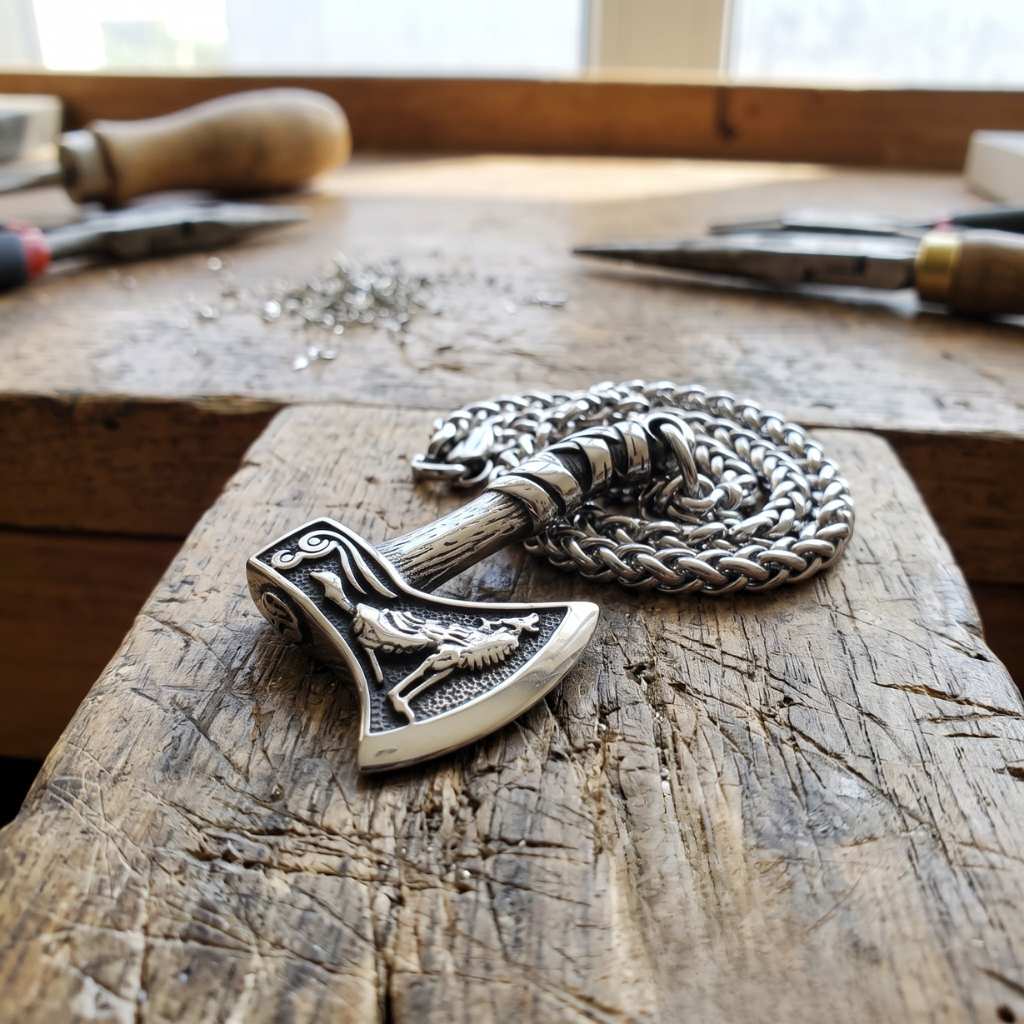 VIKING AXE - STAINLESS STEEL