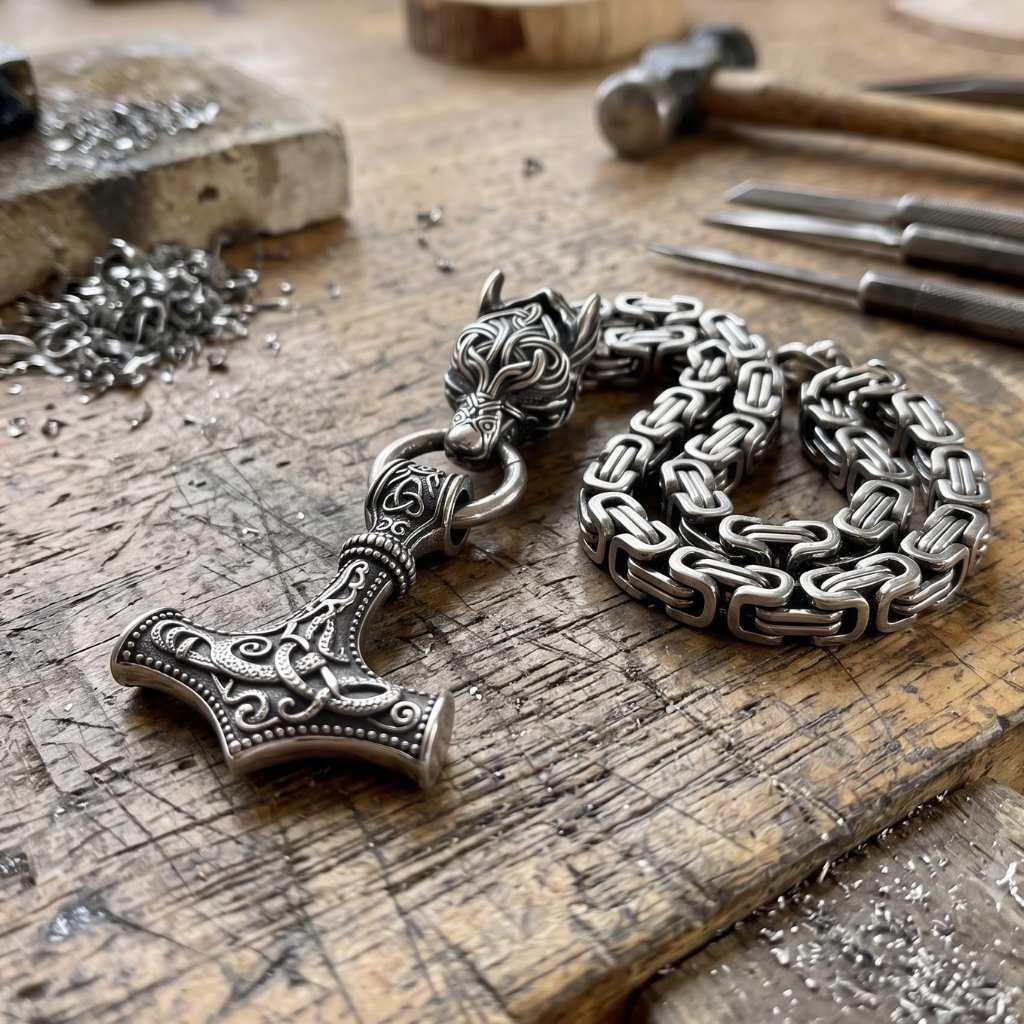 FENRIR & MJOLNIR - STAINLESS STEEL
