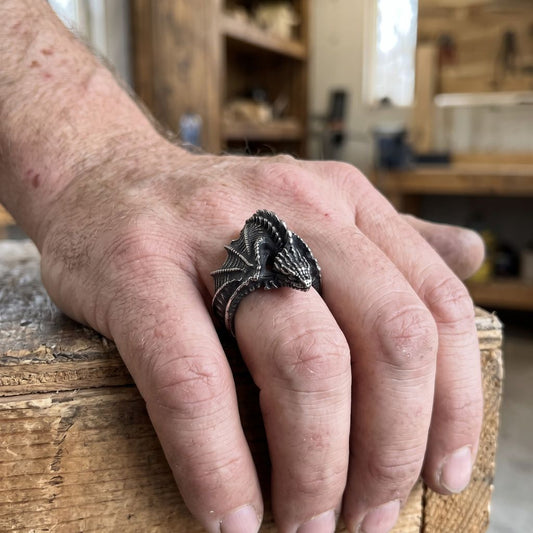 NÍÐHÖGGR DRAGON - STAINLESS STEEL