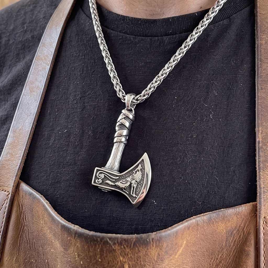 VIKING AXE - STAINLESS STEEL