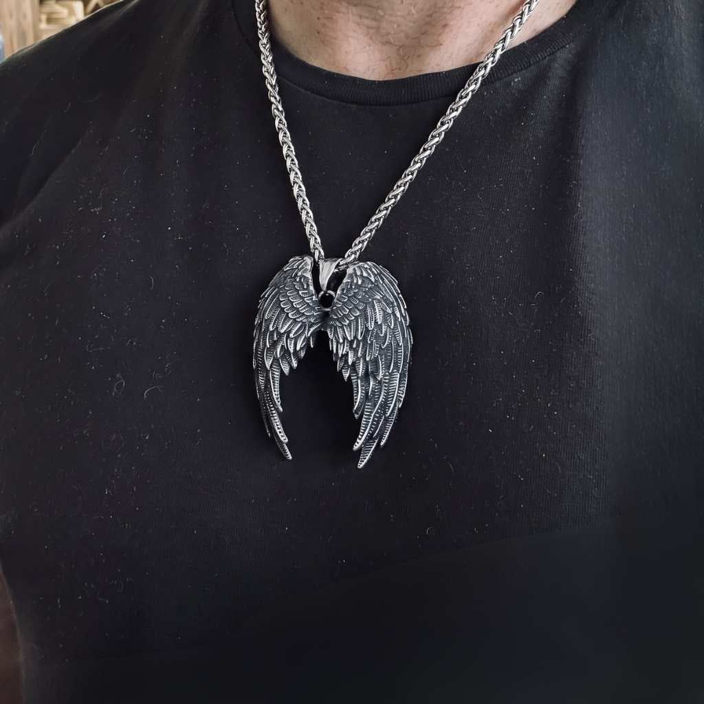 VALKYRIE WINGS - STAINLESS STEEL