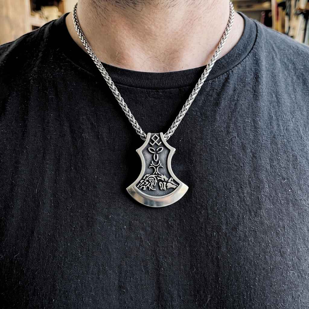 WOLVES AXEHEAD - STAINLESS STEEL