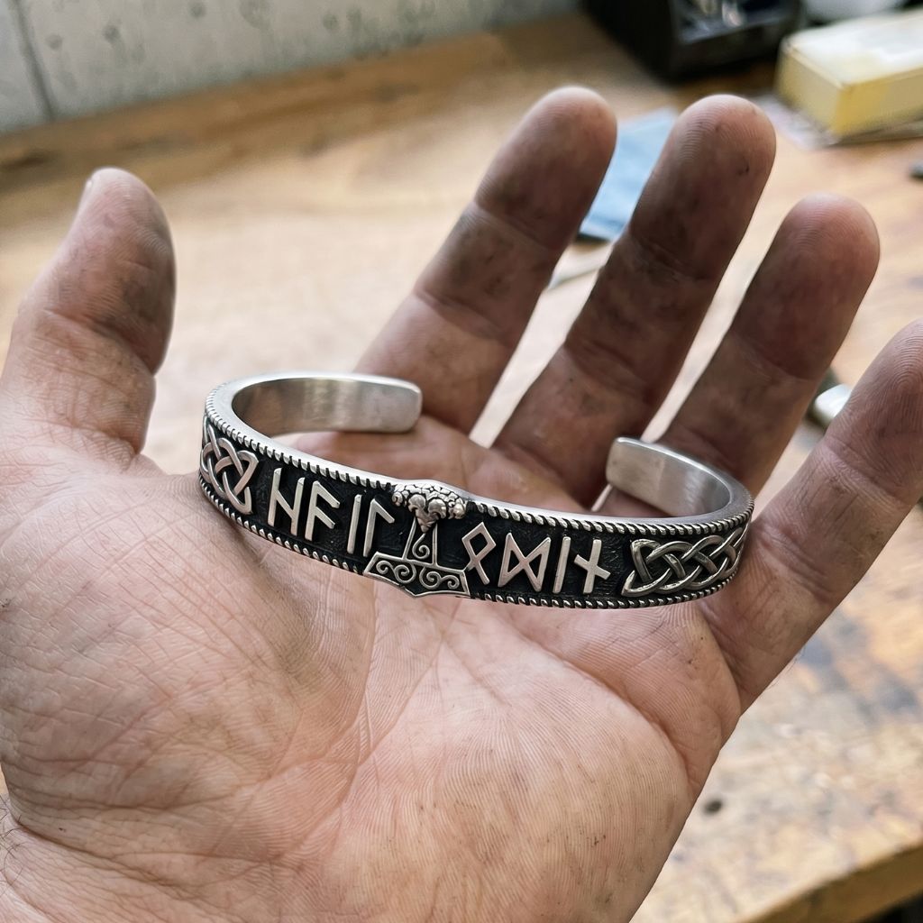 MJOLNIR BRACELET - STAINLESS STEEL