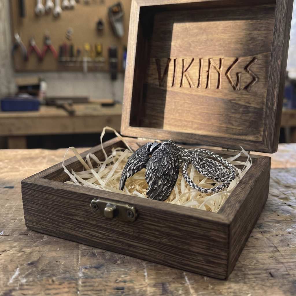 VALKYRIE WINGS - STAINLESS STEEL