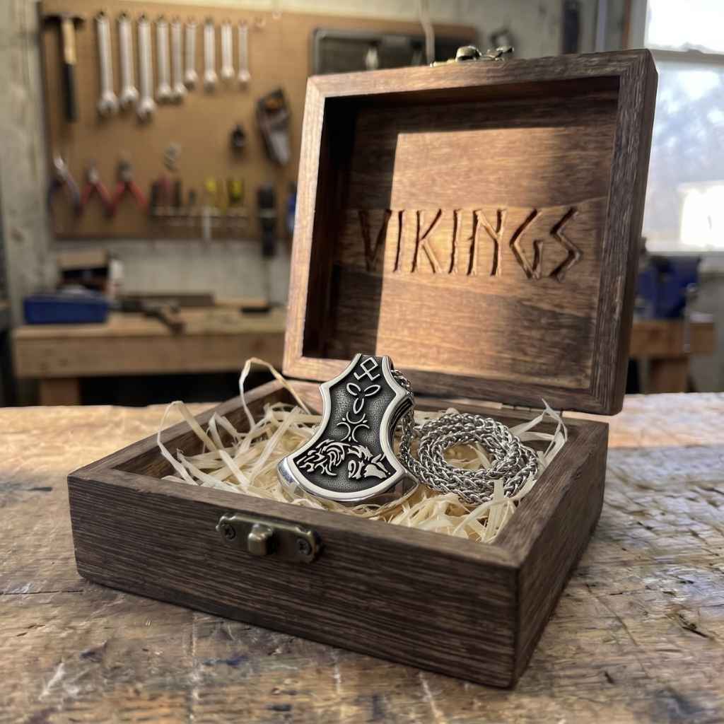 WOLVES AXEHEAD - STAINLESS STEEL