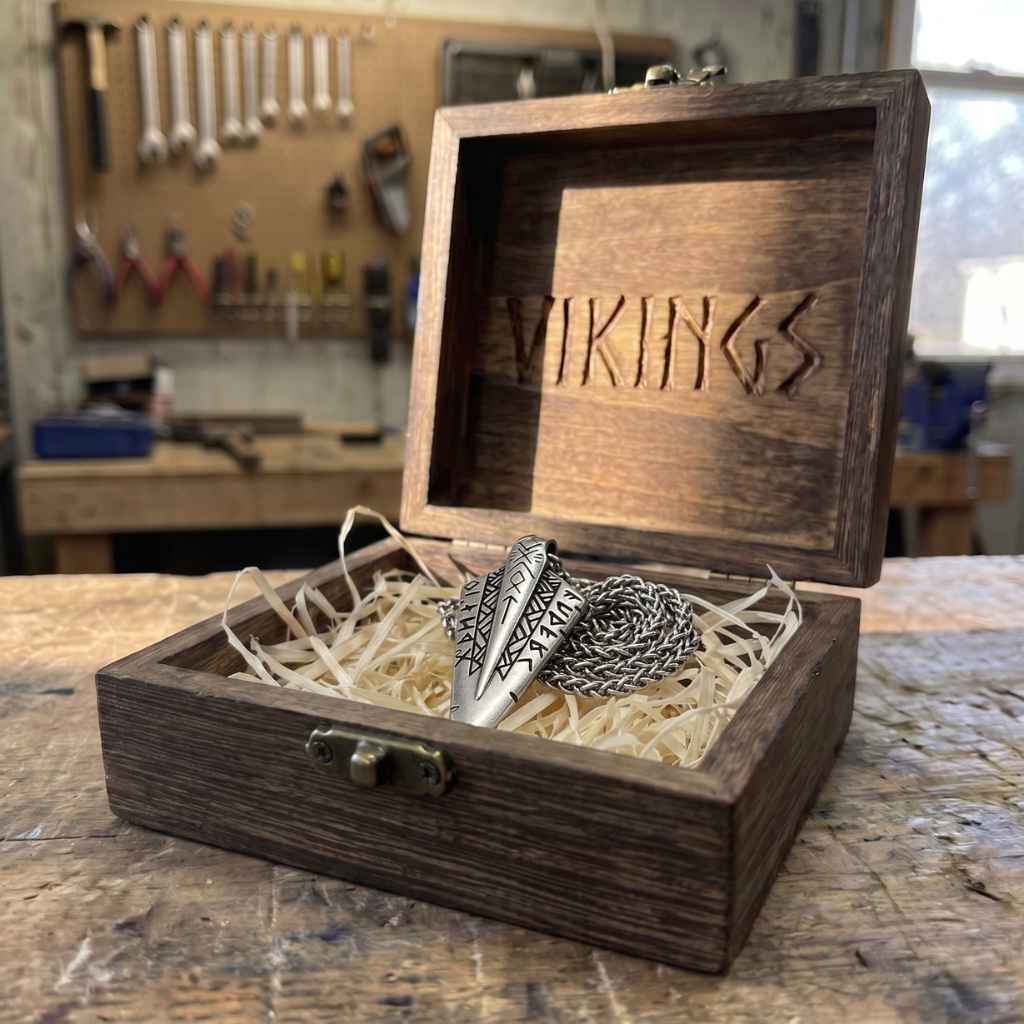RUNIC SPEARHEAD - STAINLESS STEEL