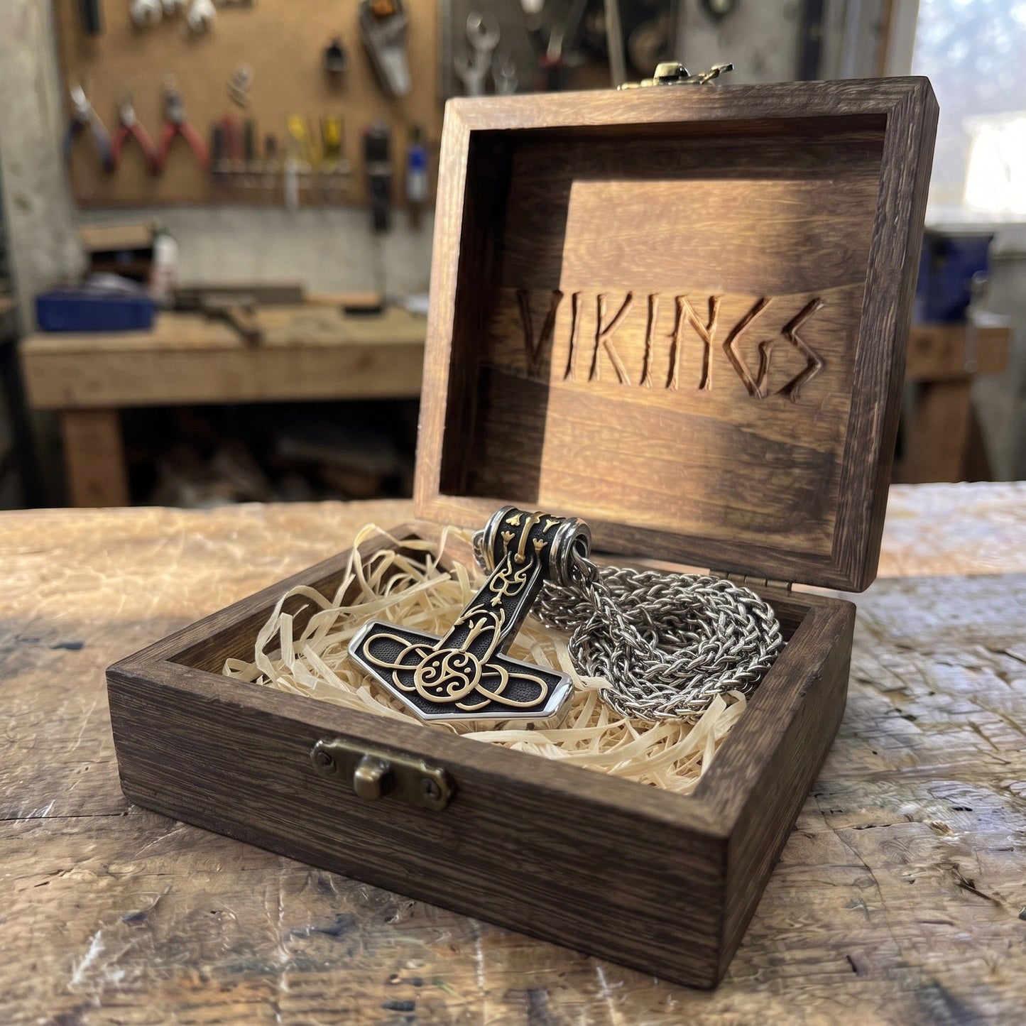 GOLDEN KNOT MJOLNIR - STAINLESS STEEL