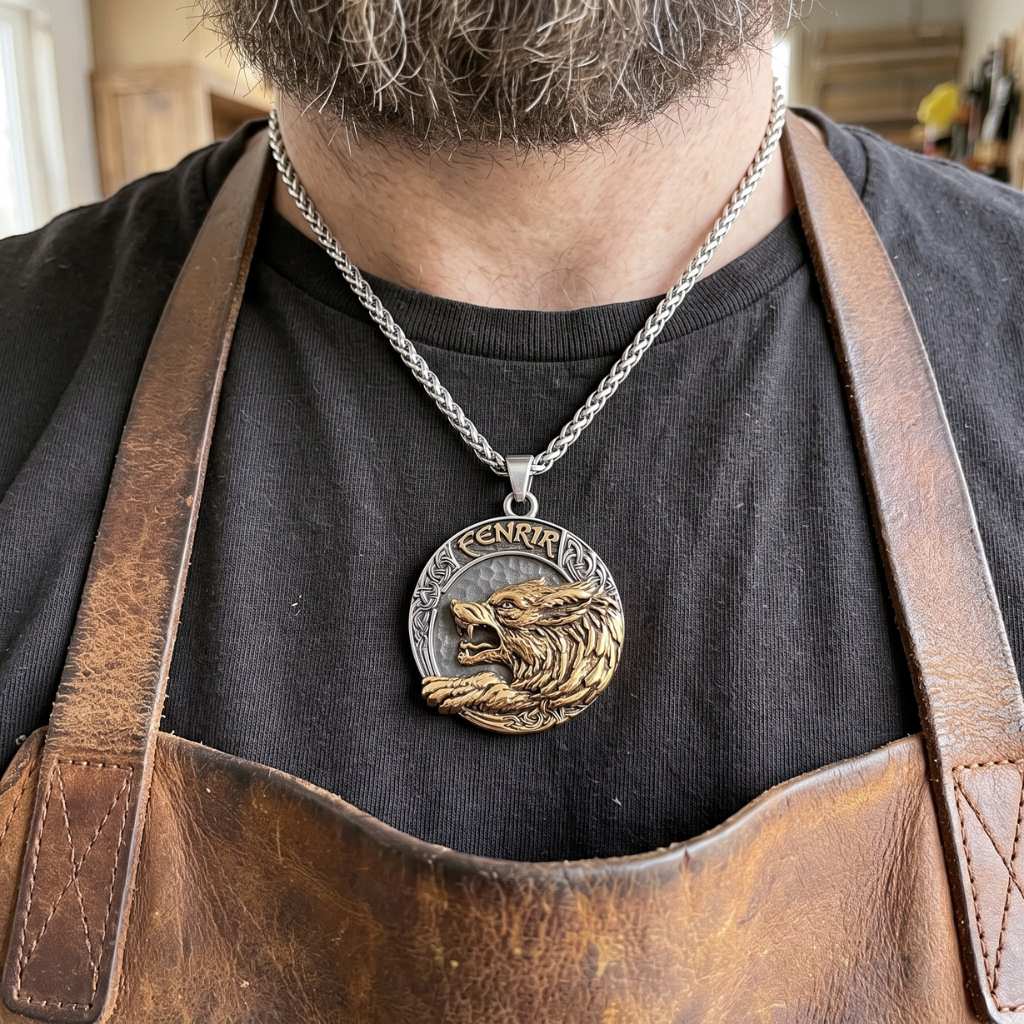 FENRIR WOLF - STAINLESS STEEL
