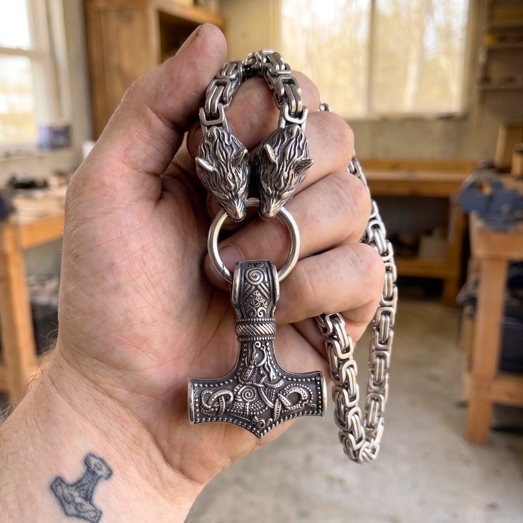 FENRIR & MJOLNIR - STAINLESS STEEL