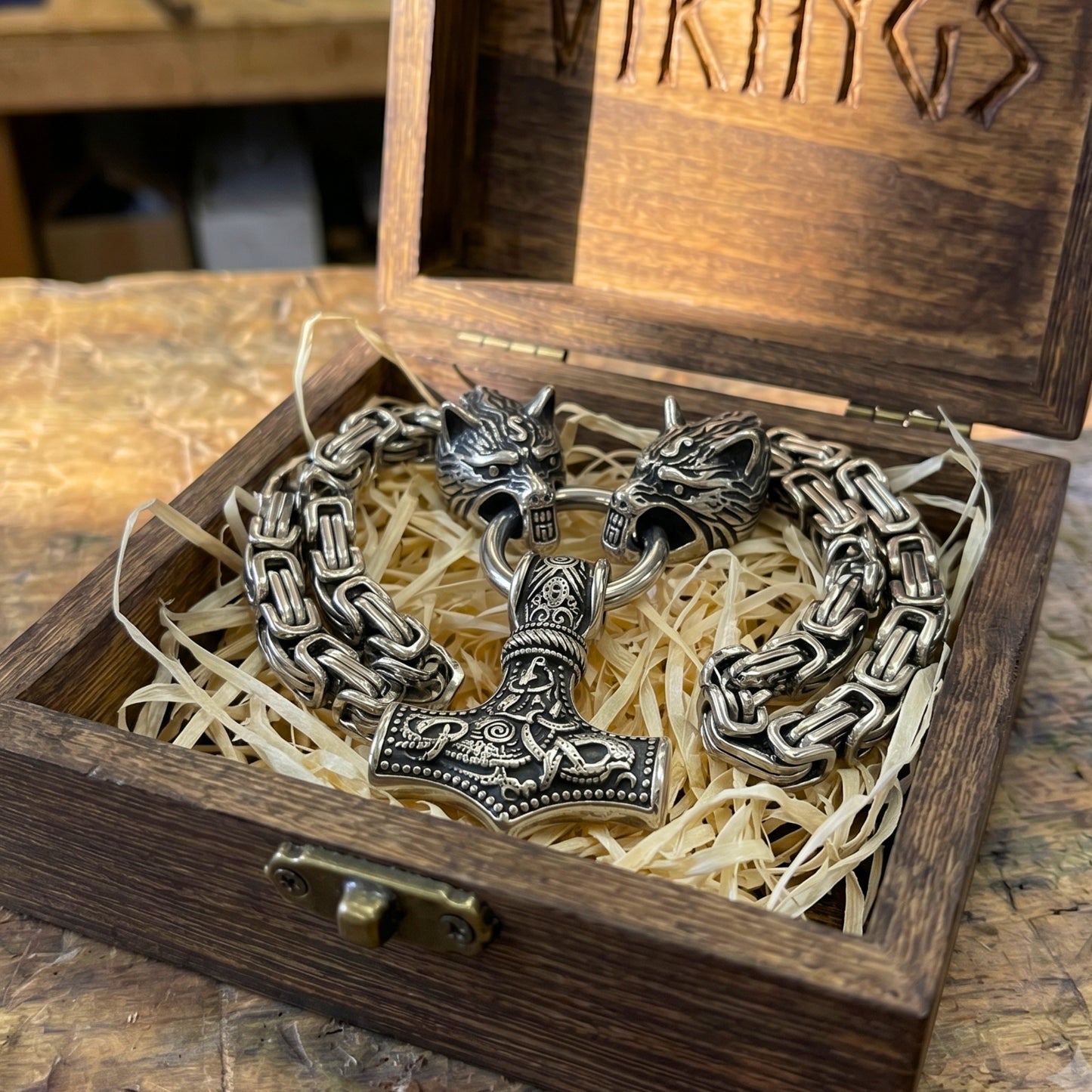 FENRIR & MJOLNIR - STAINLESS STEEL
