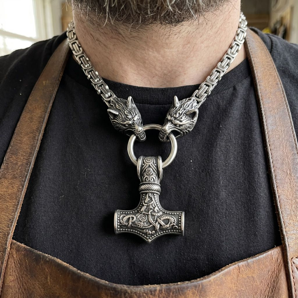 FENRIR & MJOLNIR - STAINLESS STEEL