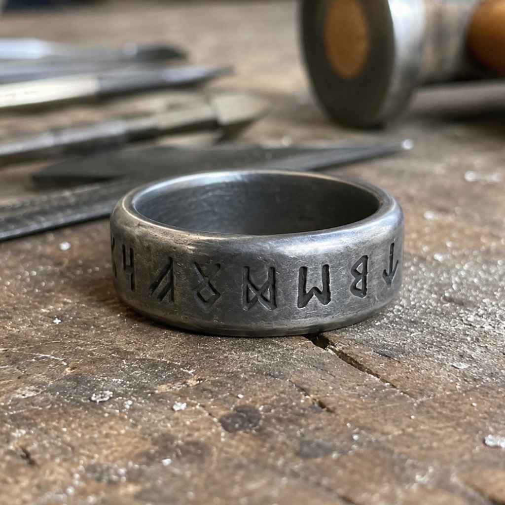 RUNIC ALPHABET - STAINLESS STEEL