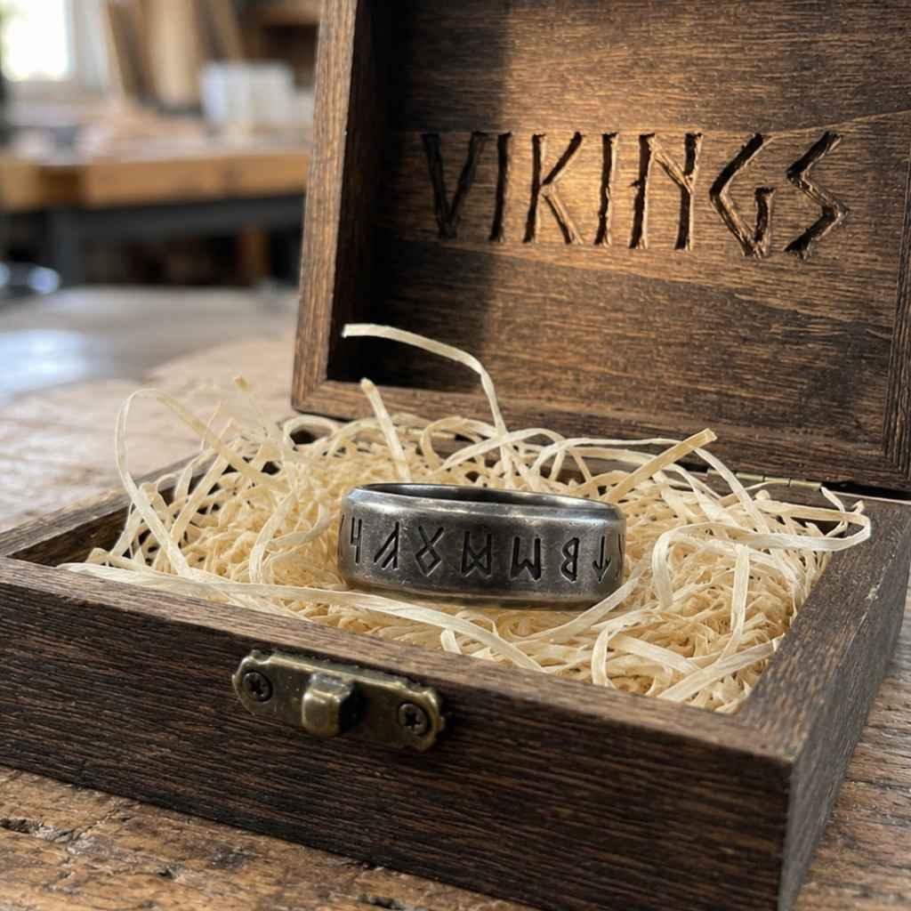 RUNIC ALPHABET - STAINLESS STEEL