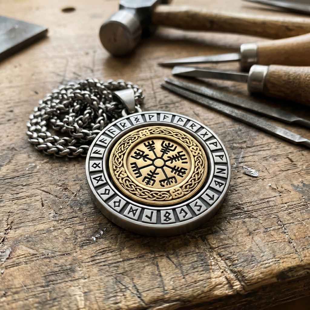 VIKING SHIELD - STAINLESS STEEL